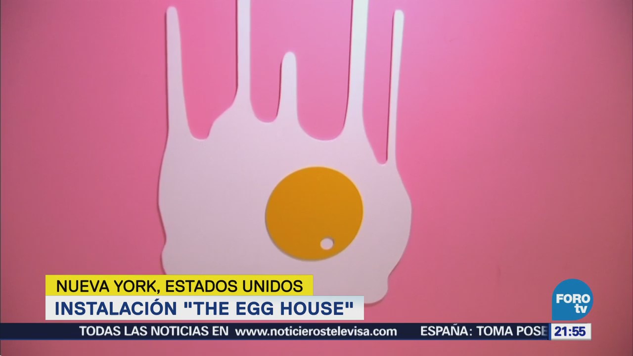 Instalan "The Egg House" en Nueva York