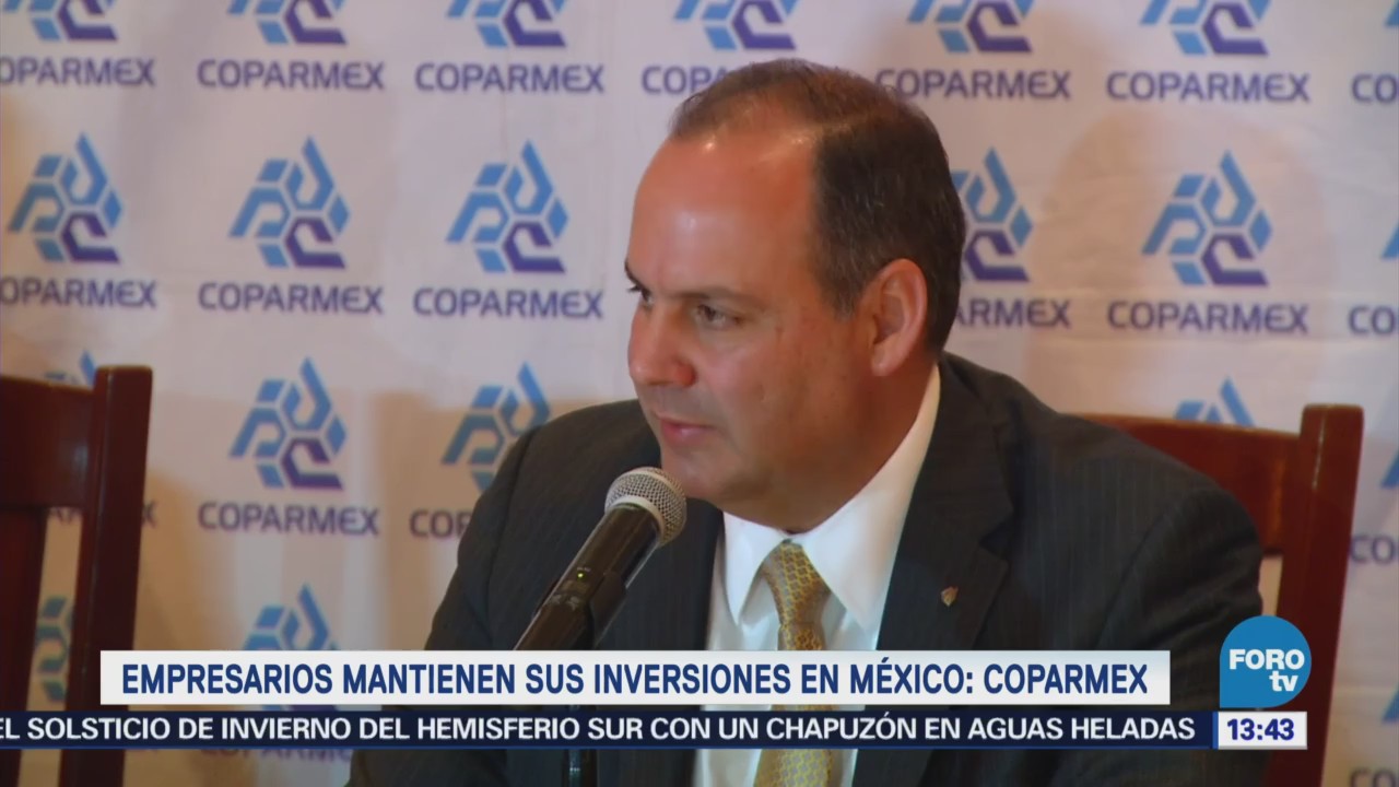 Inversiones de empresarios continuarán en México