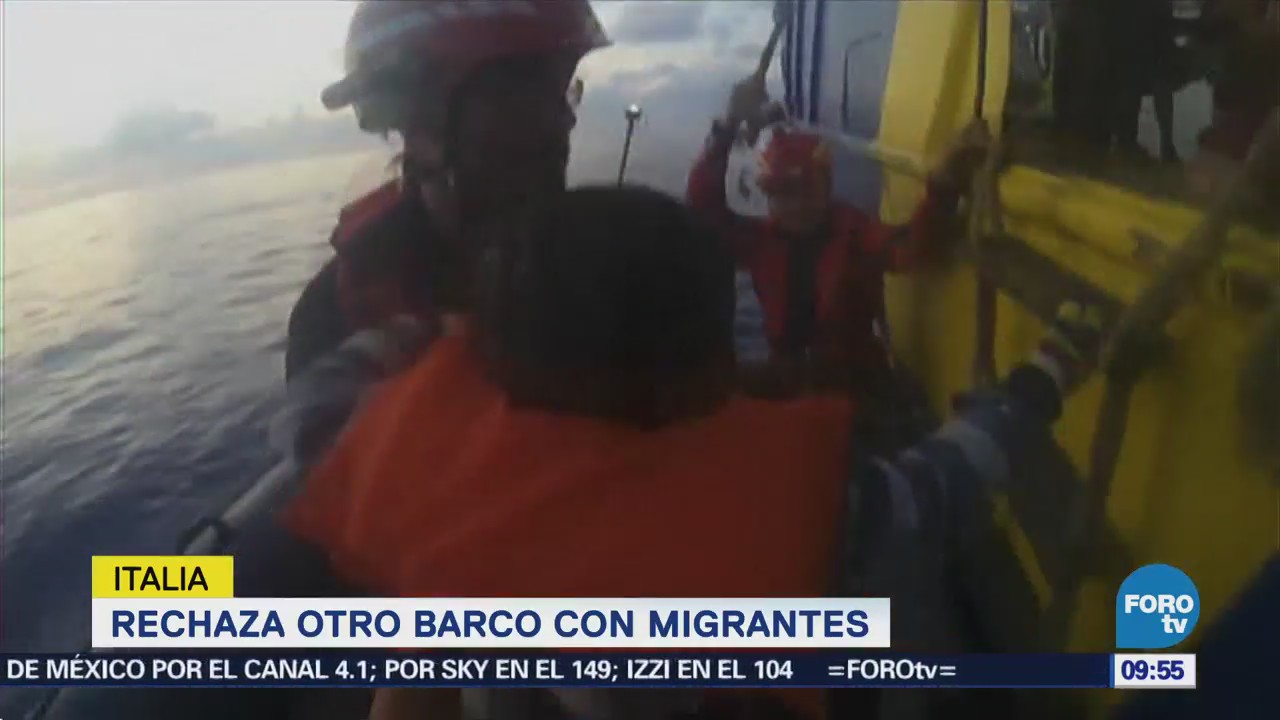 Italia Rechaza Otro Barco Con Migrantes