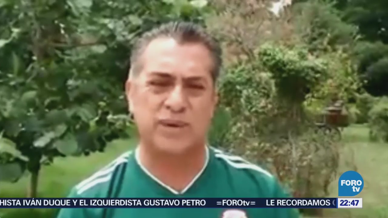Jaime Rodríguez Calderón felicita a la selección mexicana