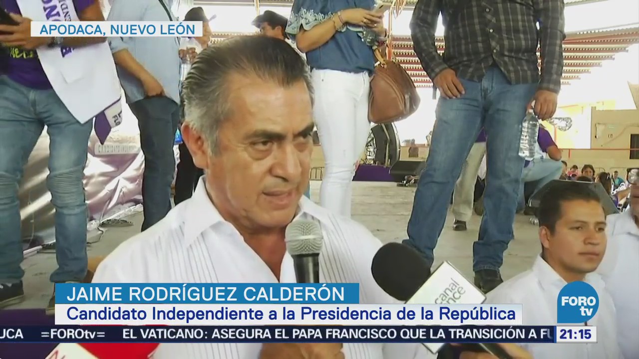 Jaime Rodríguez Calderón Lamenta Candidato PRI Coahuila