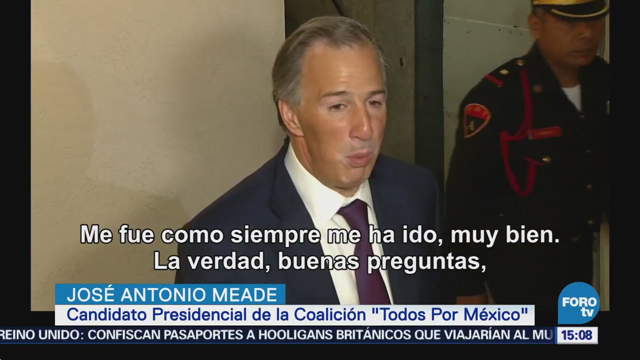 José Antonio Meade Reúne Cmn