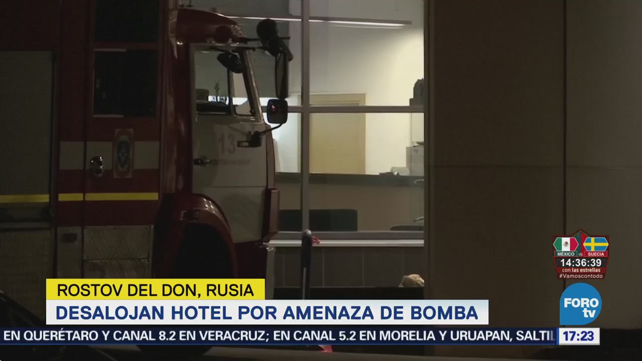 Desalojan Hotel Rostov Donamenaza Bomba
