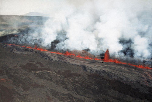 Volcán Kilauea Lava Hawai Kim Flujo