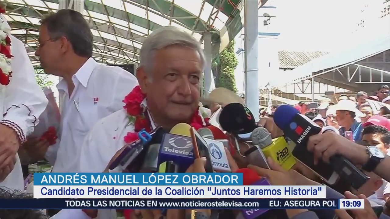 López Obrador Pide Candidatos Serenen