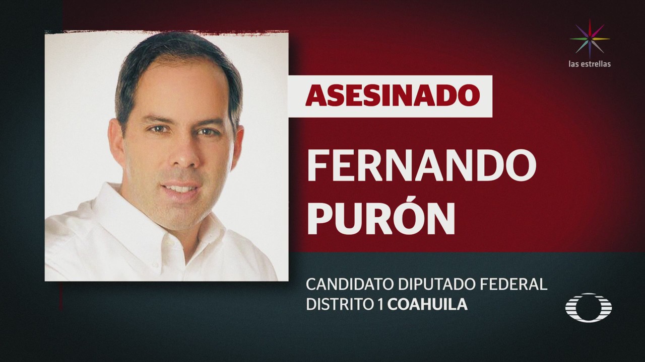 Asesinan Candidato Diputado Federal Coahuila Fernando Purón