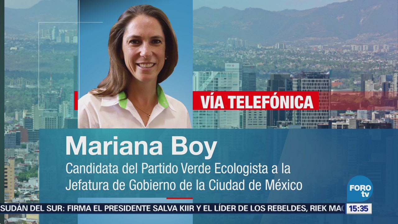 Mariana Boy Descarta Declinar Otro Candidato