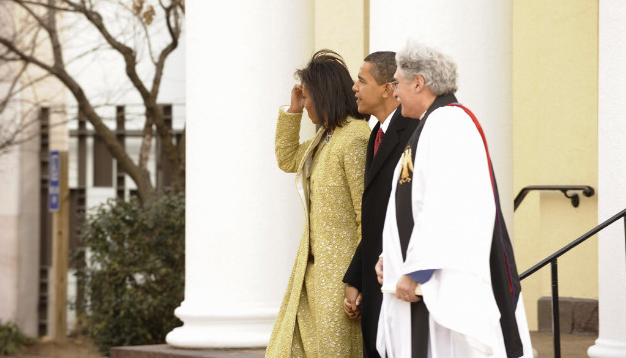 Matrimonio Obama con reverendo Luis León (http://religion.blogs.cnn.com)