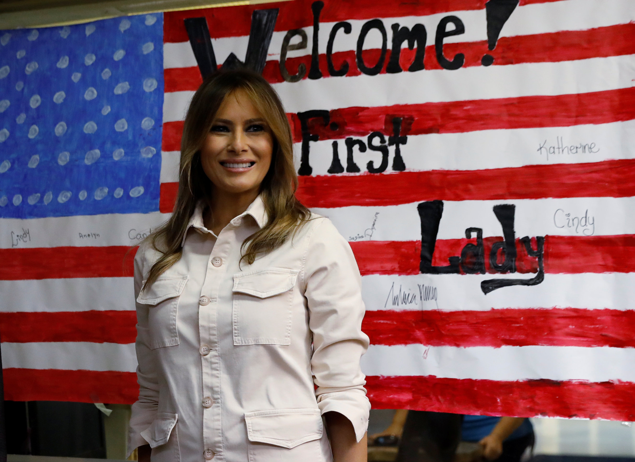 Melania Trump visitará centros migratorios Estados Unidos