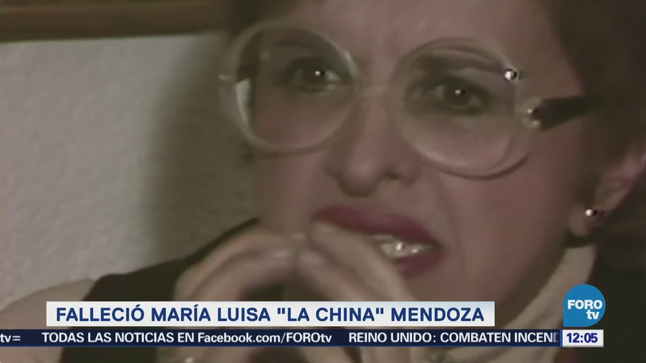 Muere La China Mendoza, periodista mexicana