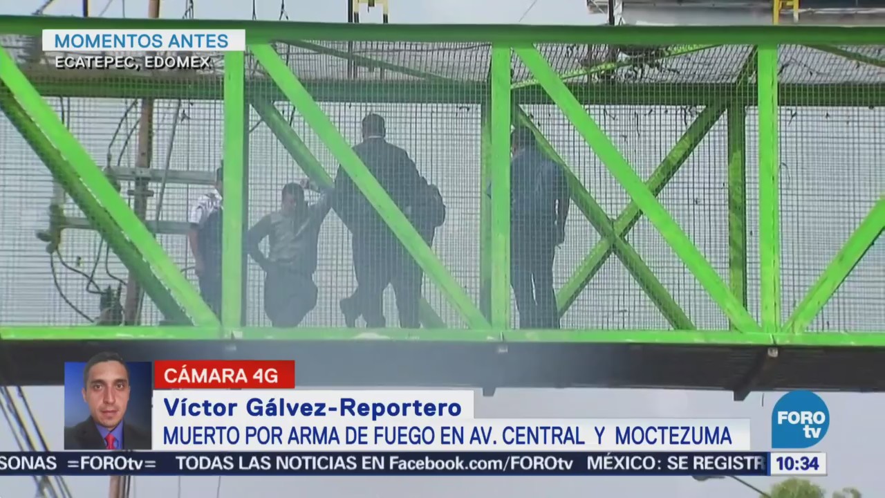 Asaltantes Matan Policía Perseguía Puente Ecatepec