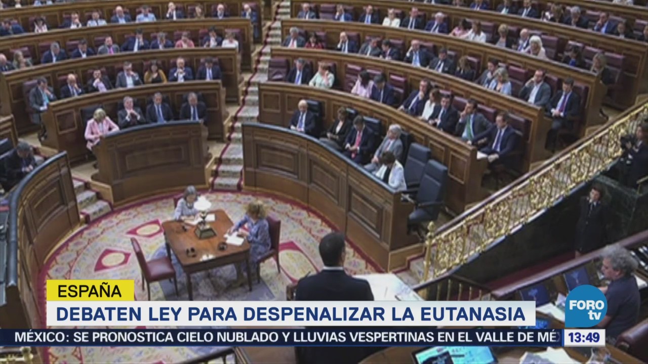 Parlamento Español Debate Despenalización Eutanasia