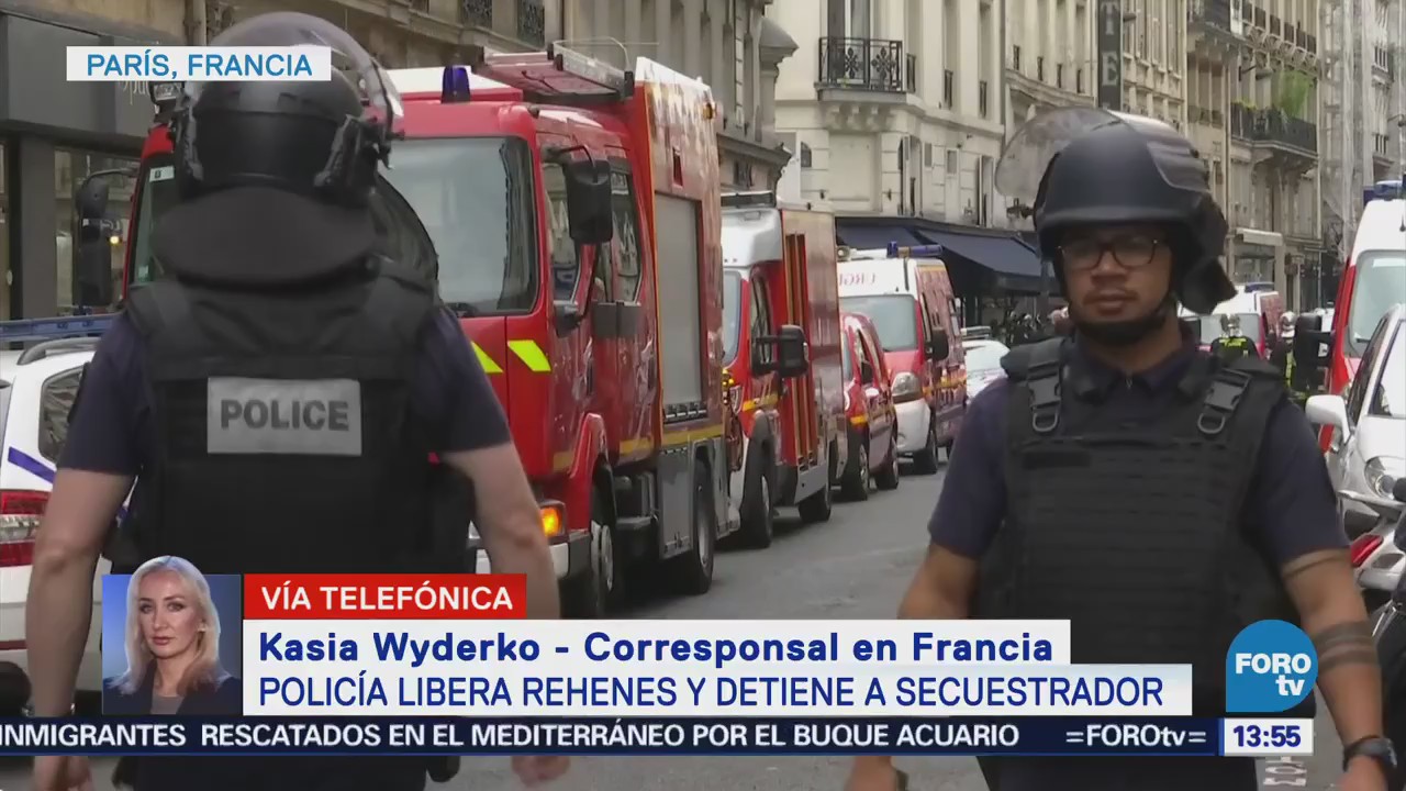 Policía Francesa Libera Rehenes Detiene Secuestrador