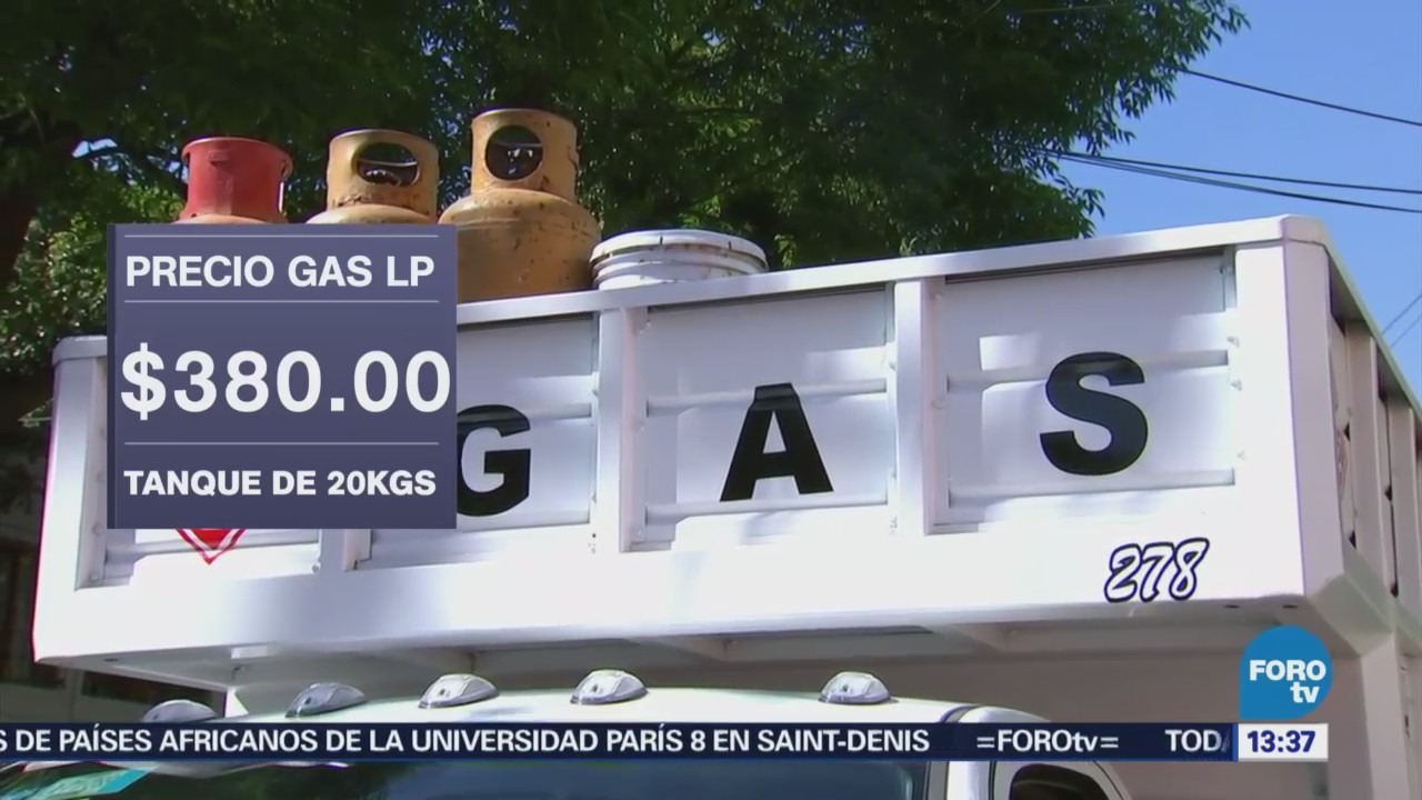 Sube precio de gas LP en 3.6%, según CRE
