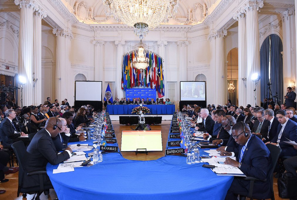 OEA aprueba resolución que busca suspensión Venezuela