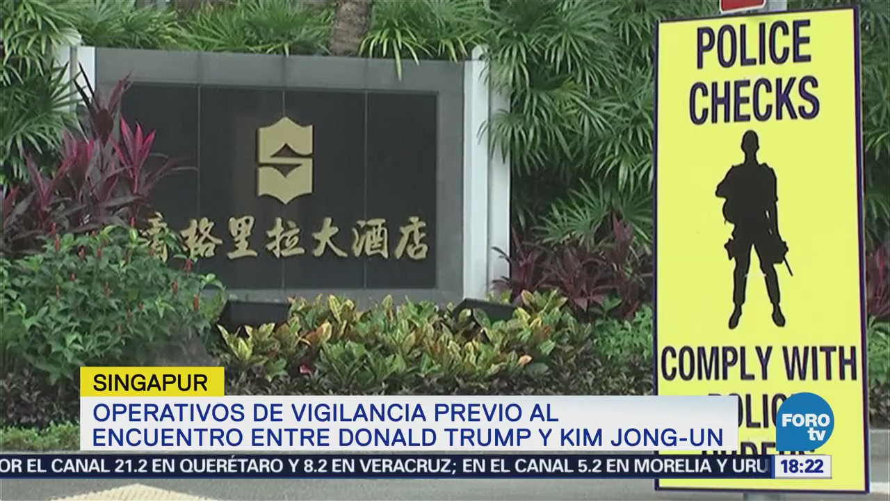 Operativos Vigilancia Encuentro Donald Trump Y Kim Jong-Un