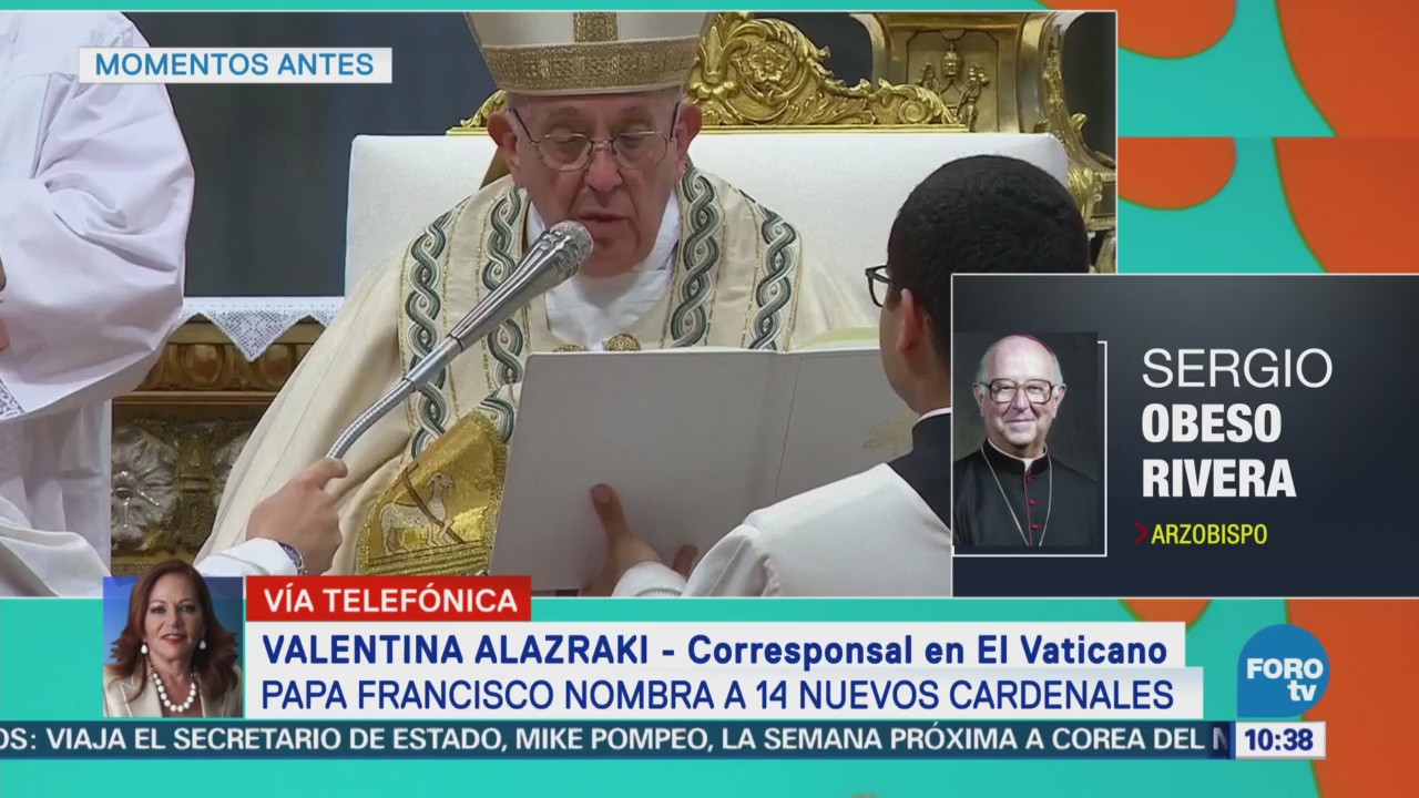 Papa Francisco nombra a 14 nuevos cardenales