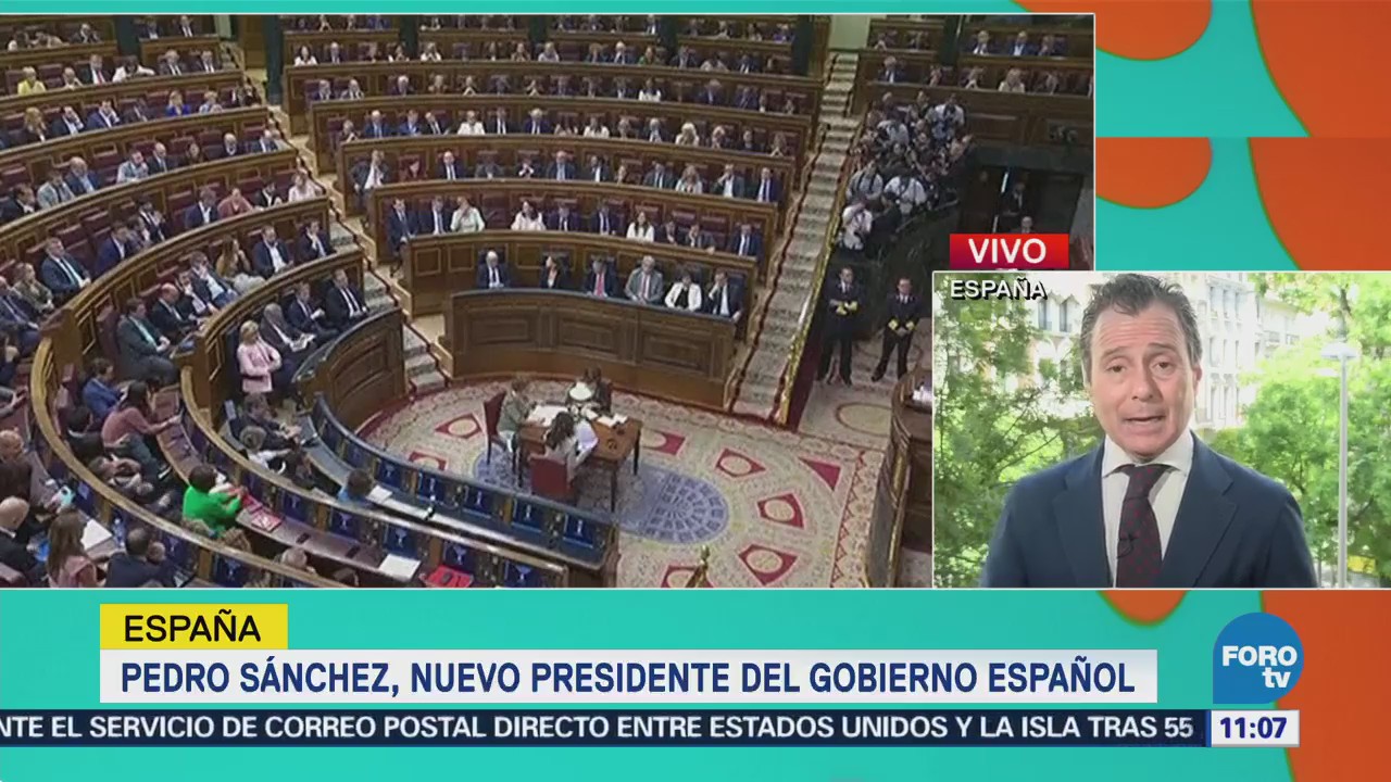 Pedro Sánchez nuevo presidente del gobierno