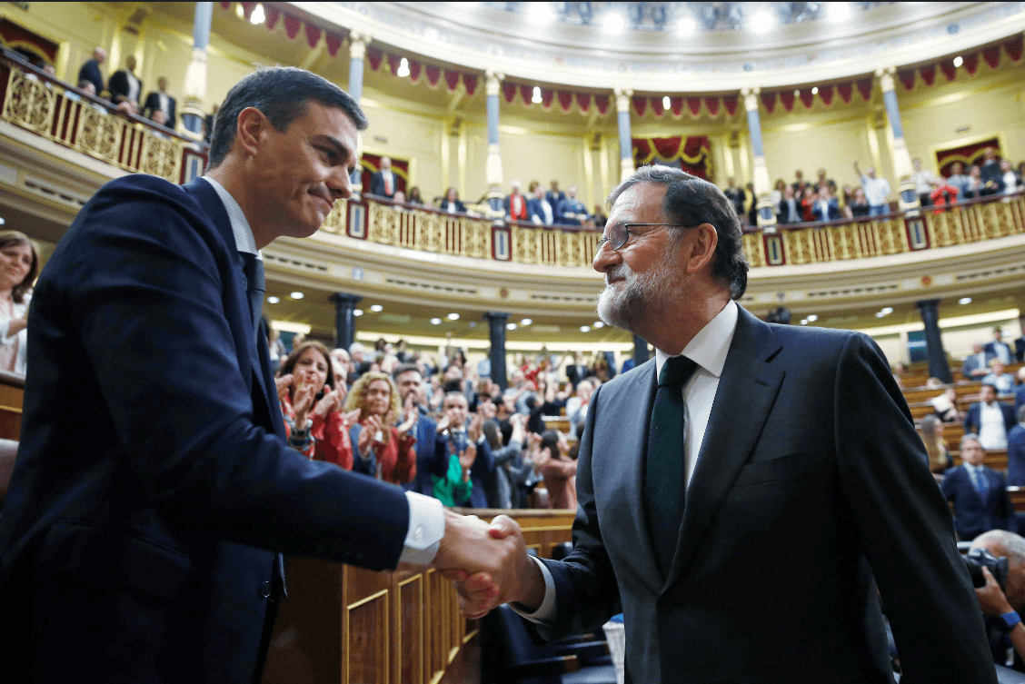Pedro Sánchez y Mariano Rajoy. (EFE) 