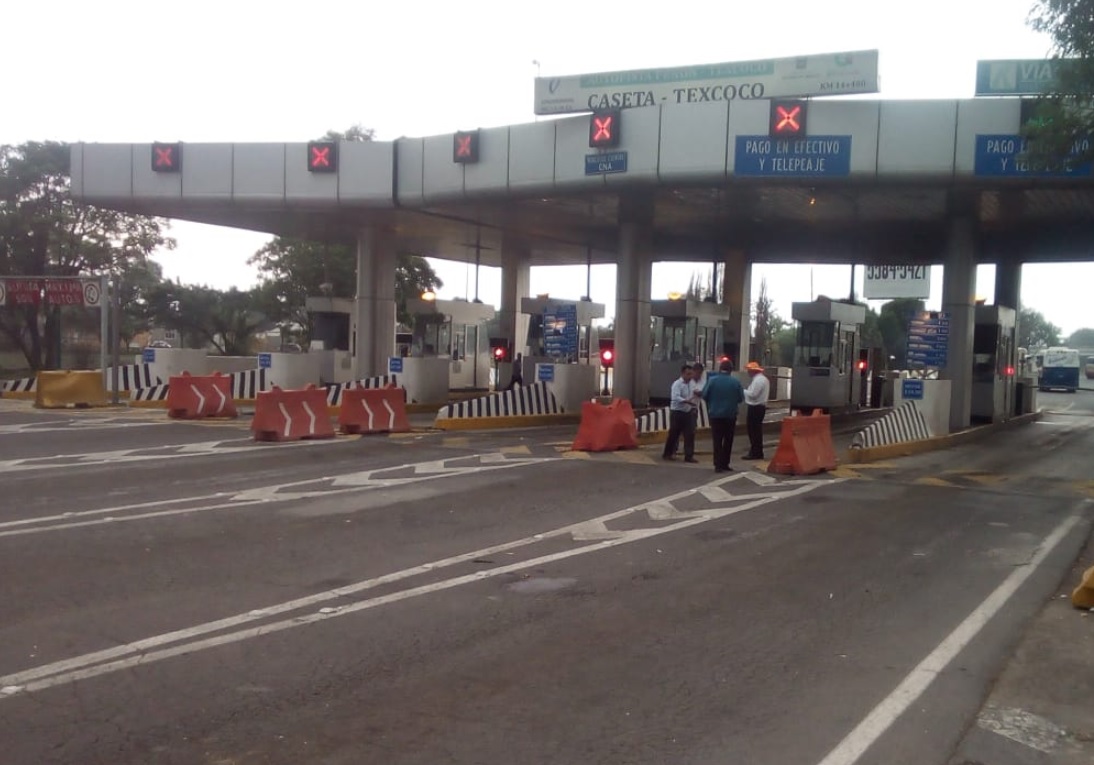 Se normaliza la circulación en autopista Peñón-Texcoco