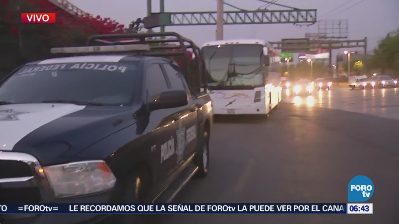 Policías resguardan aeropuerto de la CDMX ante posible manifestación