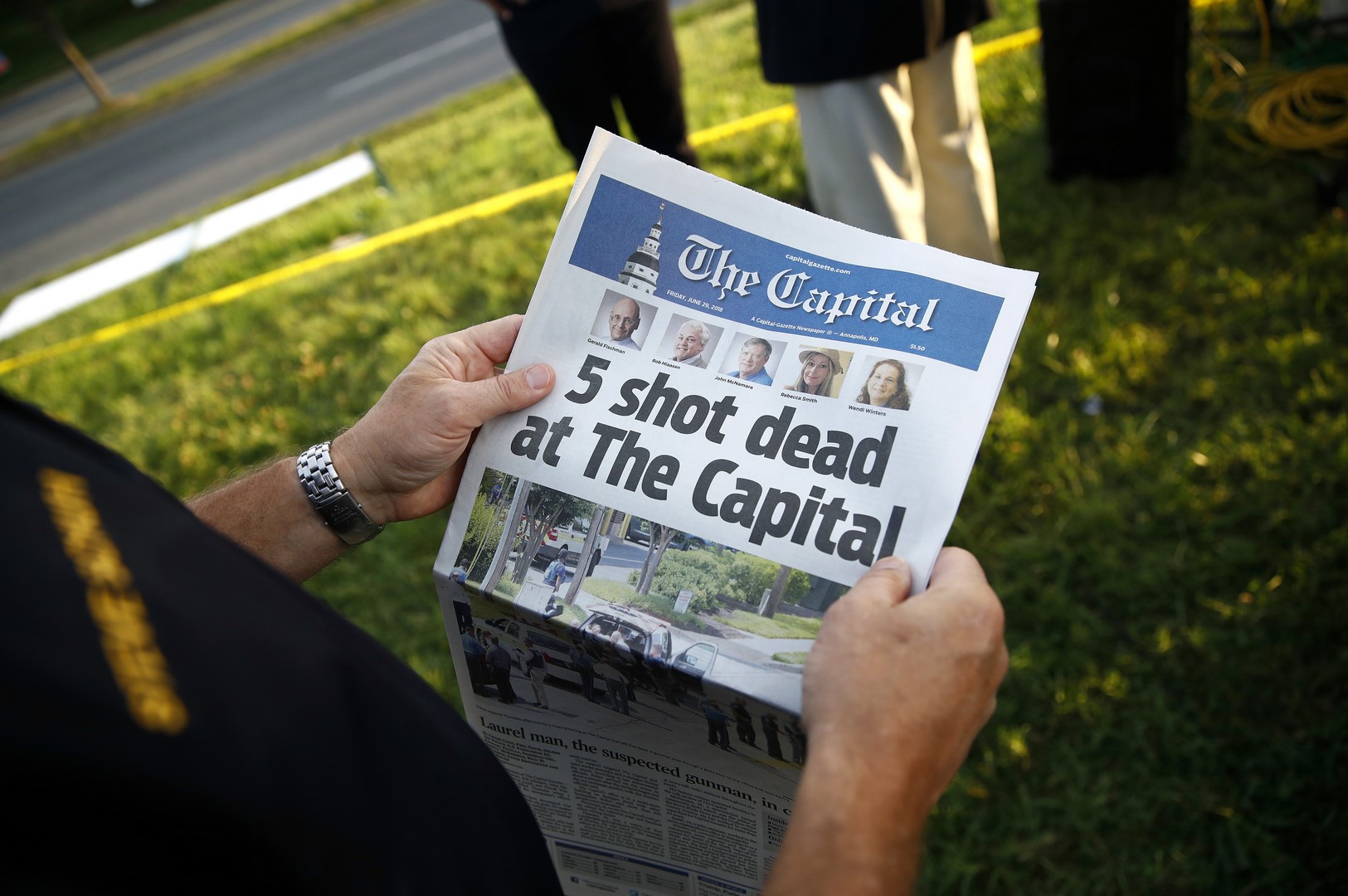 Presentan cargos contra autor del tiroteo en Capital Gazette