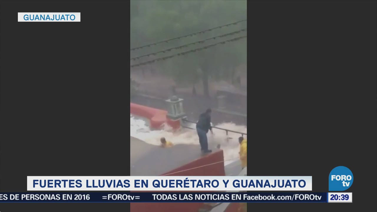 Desbordan Presa De La Olla Guanajuato Inundaciones