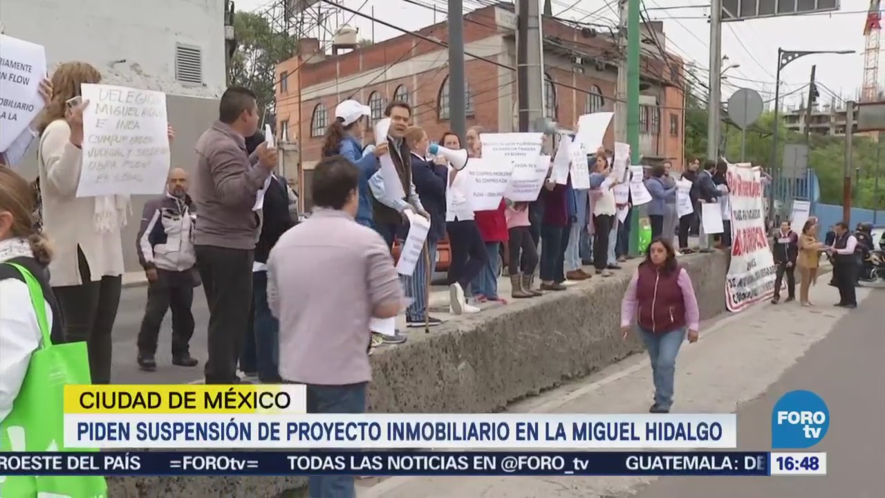 Protestan por proyecto inmobiliario en Lomas