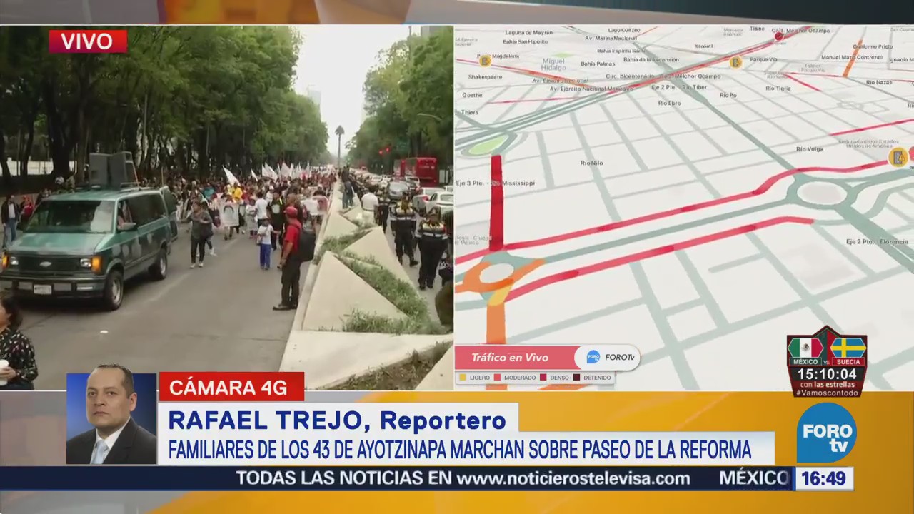 Alertan Cierre Vial Paseo Reforma
