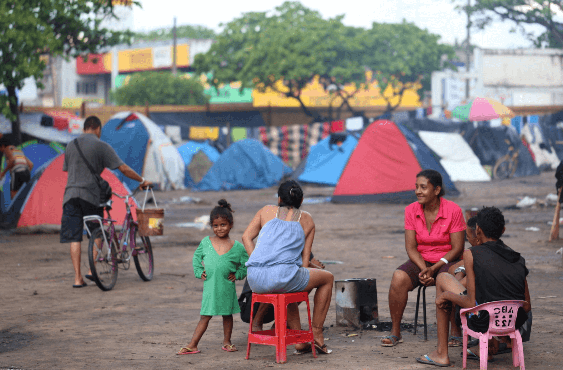 Refugiados venezolanos en Brasil (EFE) 