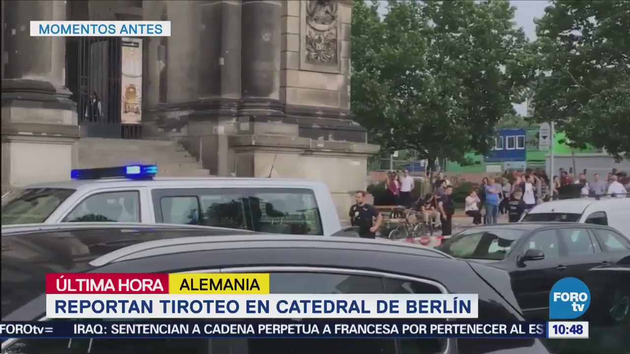 Reportan Tiroteo Catedral Berlín