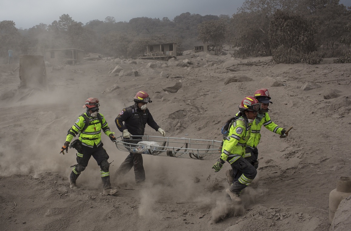 Guatemala búsqueda desaparecidos erupción Volcán de Fuego