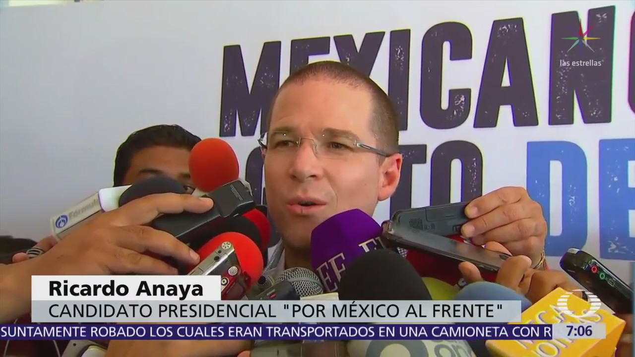 Ricardo Anaya reitera que AMLO pactó con el régimen