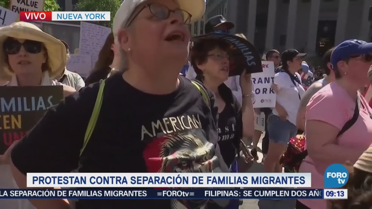 Protestan Contra Separación Familias Migrantes Eu