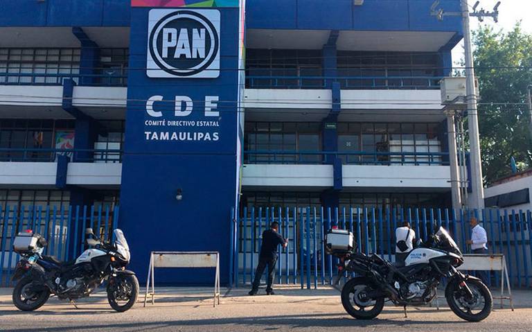 PAN condena ataque a su sede en Ciudad Victoria, Tamaulipas