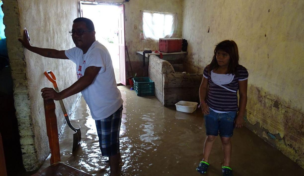 desalojan cien familias silao guanajuato inundaciones