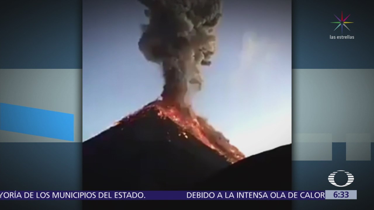Suman 25 muertos por erupción volcánica en Guatemala