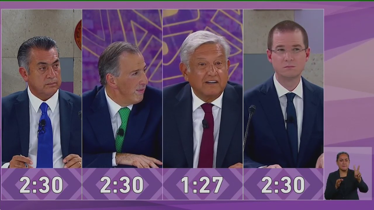 Tercer Debate Presidencial Candidatos Merida Yucatán