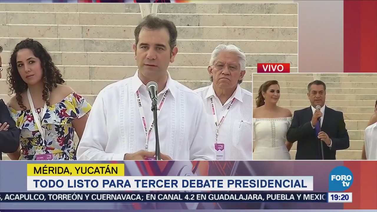 Todo Listo Mérida Tercer Debate Presidencial