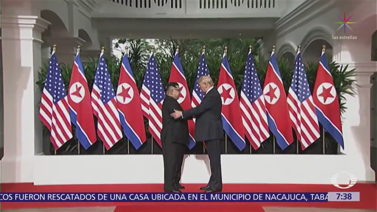 Trump y Kim firman compromiso para desnuclearizar a Norcorea