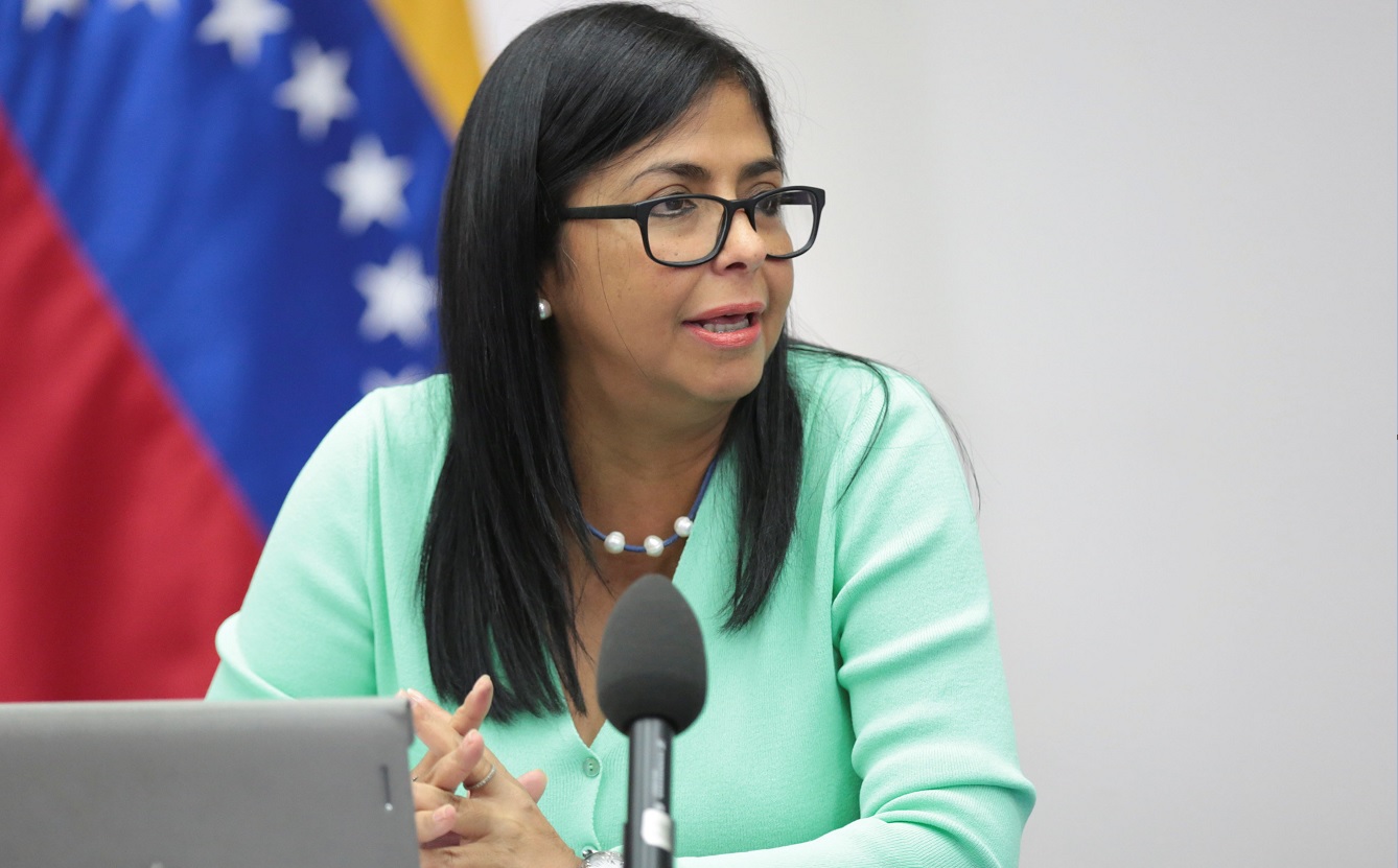 UE sanciona vicepresidenta venezolana y 10 funcionarios