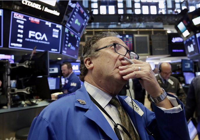 Wall Street cae cierre y Dow Jones pierde