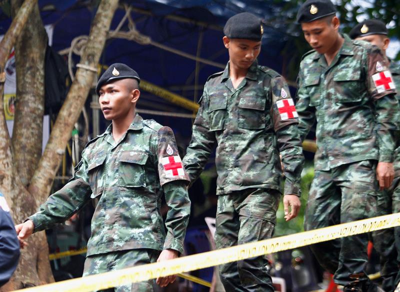 Rescate de atrapados en cueva tailandesa podría tardar meses