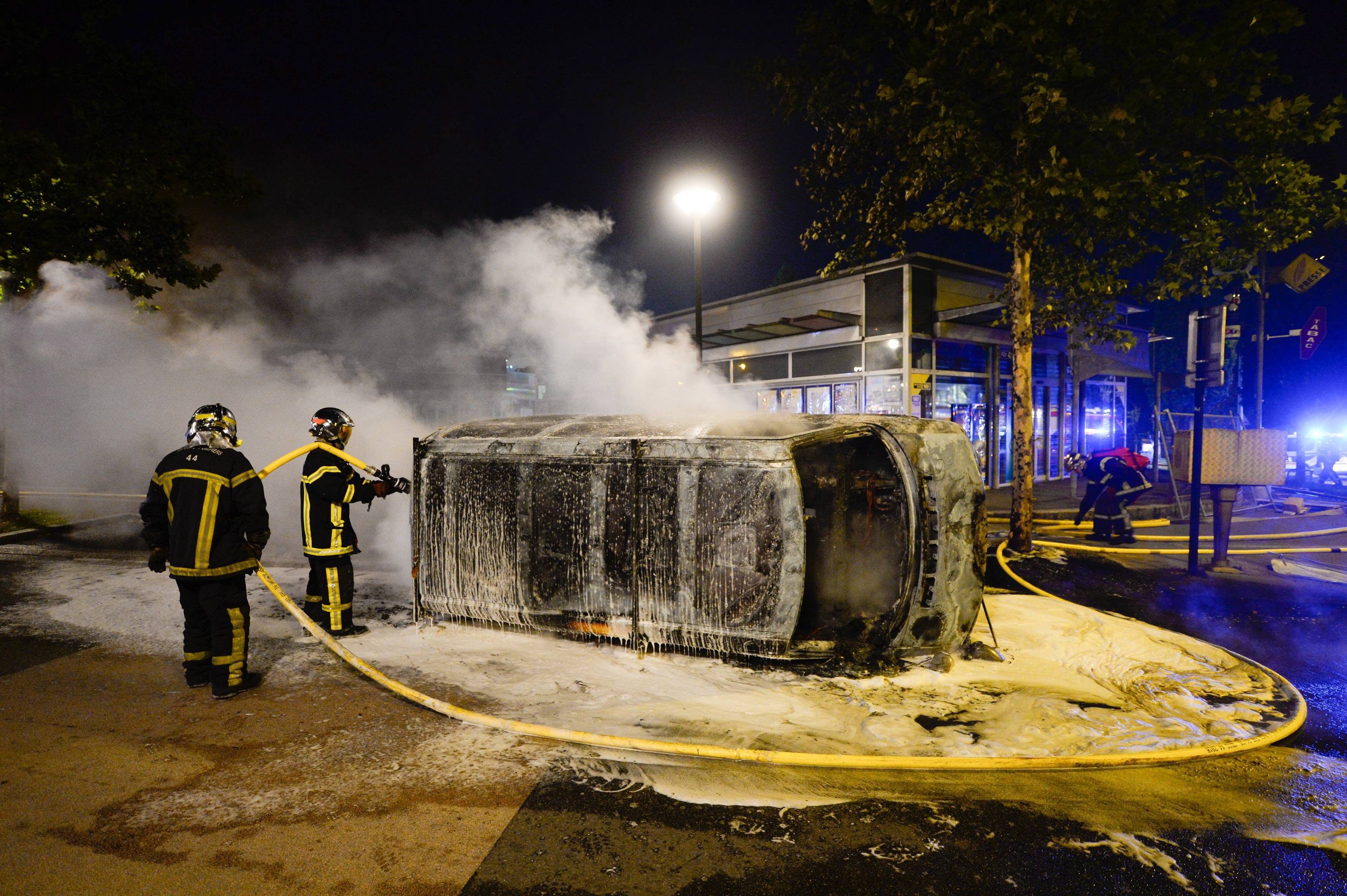 detienen 11 personas segunda noche disturbios francia