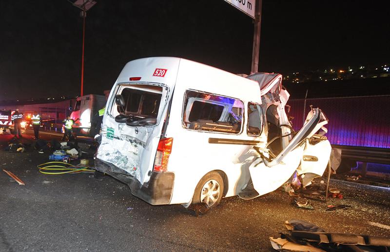 Responsabilizan a conductor de camioneta por accidente en autopista México-Pachuca