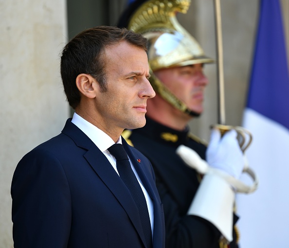 Macron abre el Elíseo para ver Uruguay-Francia con jóvenes