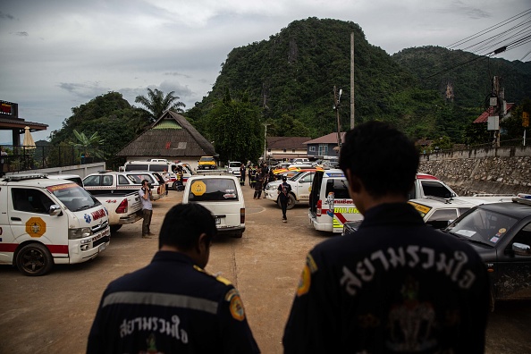 Heridos durante el rescate de atrapadosa en Tailandia