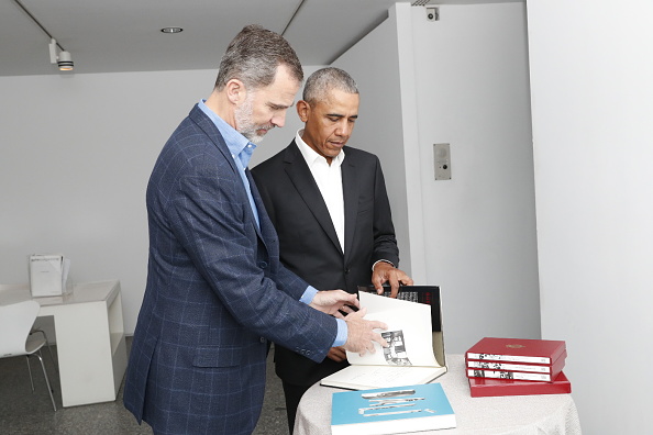 El rey de España y Obama visitan el Museo Reina Sofía