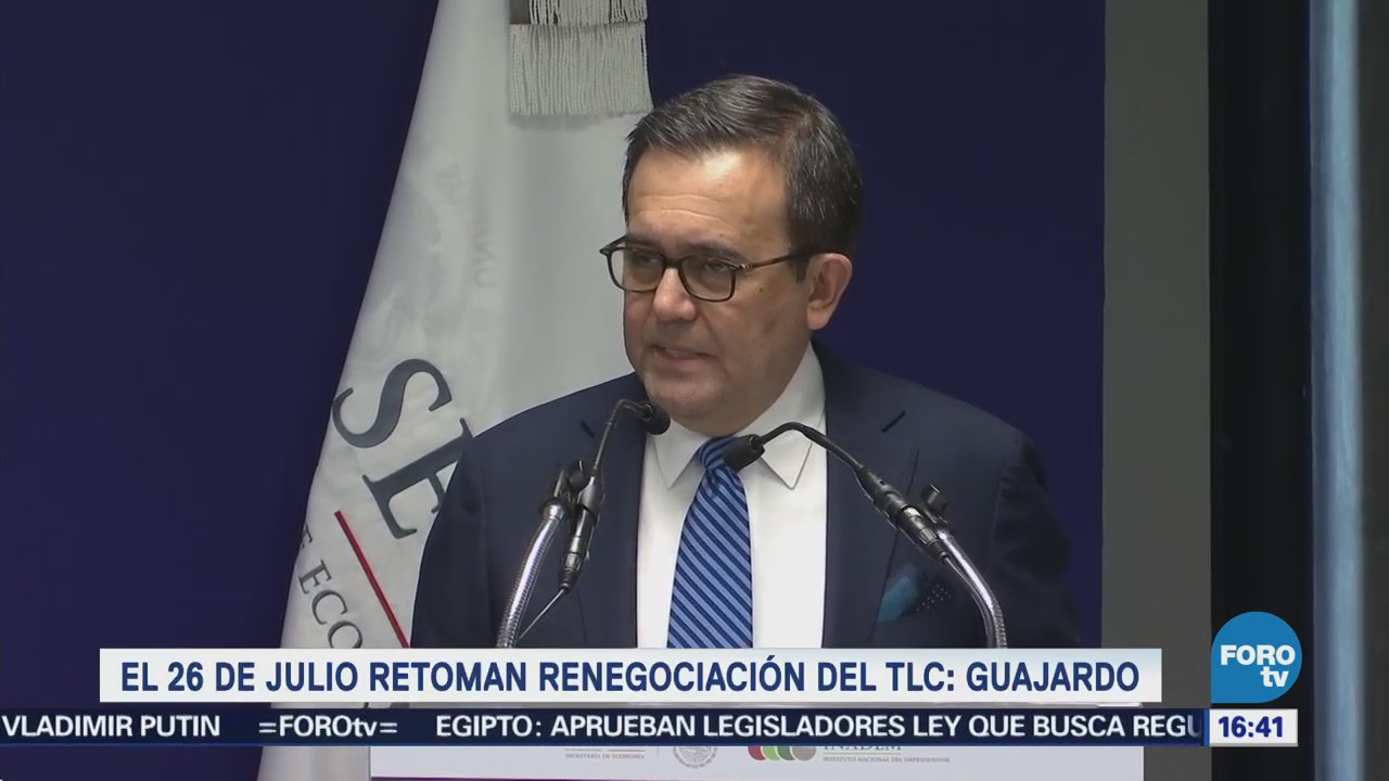 Finales Julio Retomarán Renegociación Tlcan México