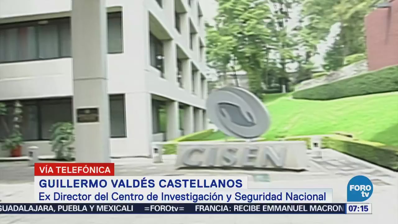 Abolición del CISEN se hace por desconocimiento de la ley: Guillermo Valdés